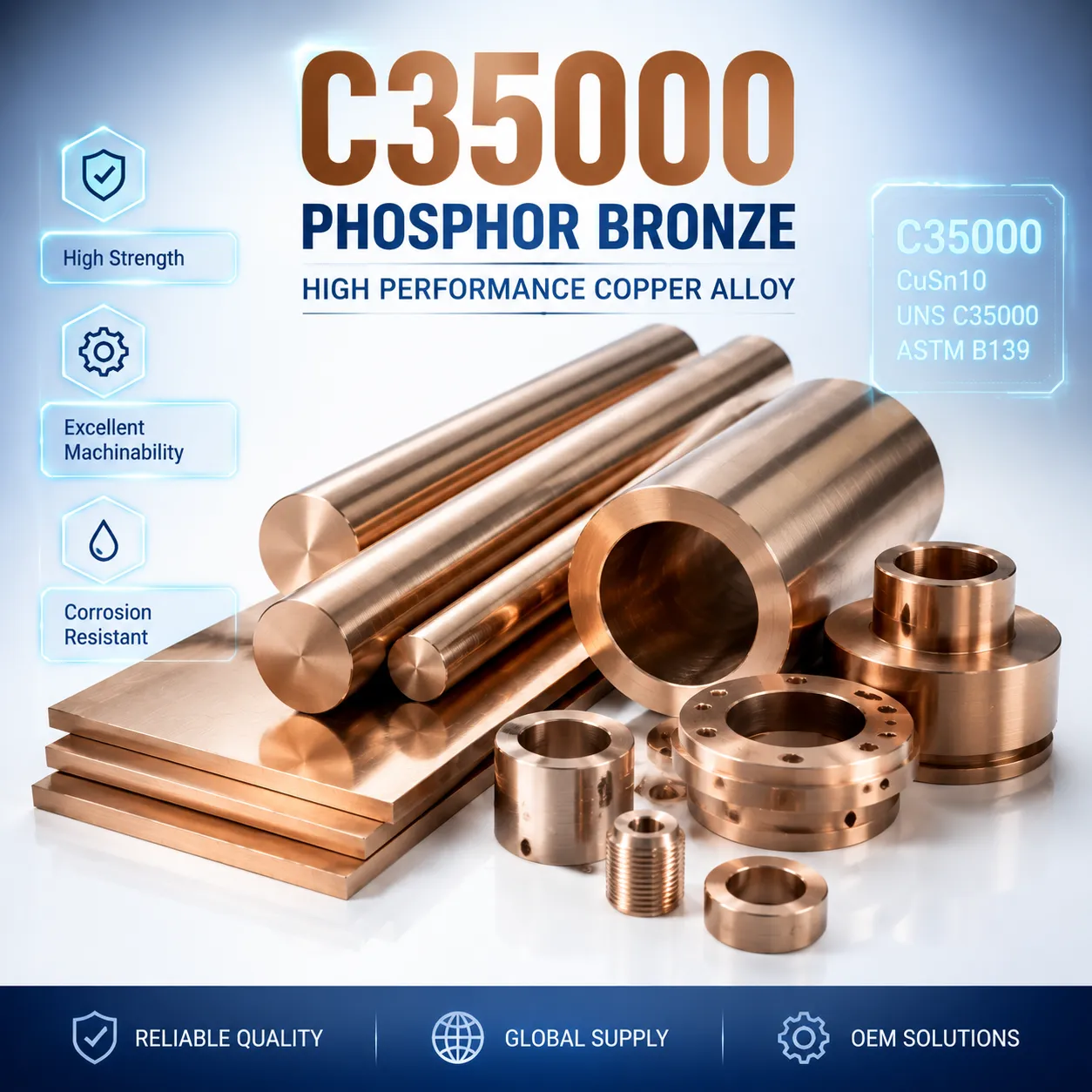 C35000 Phosphor Bronze