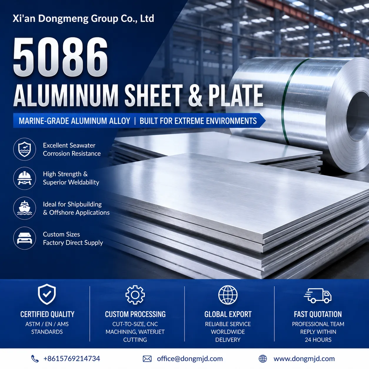 5086 alumínium lemez