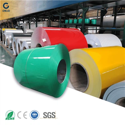 Színes bevonatú acéltekercs